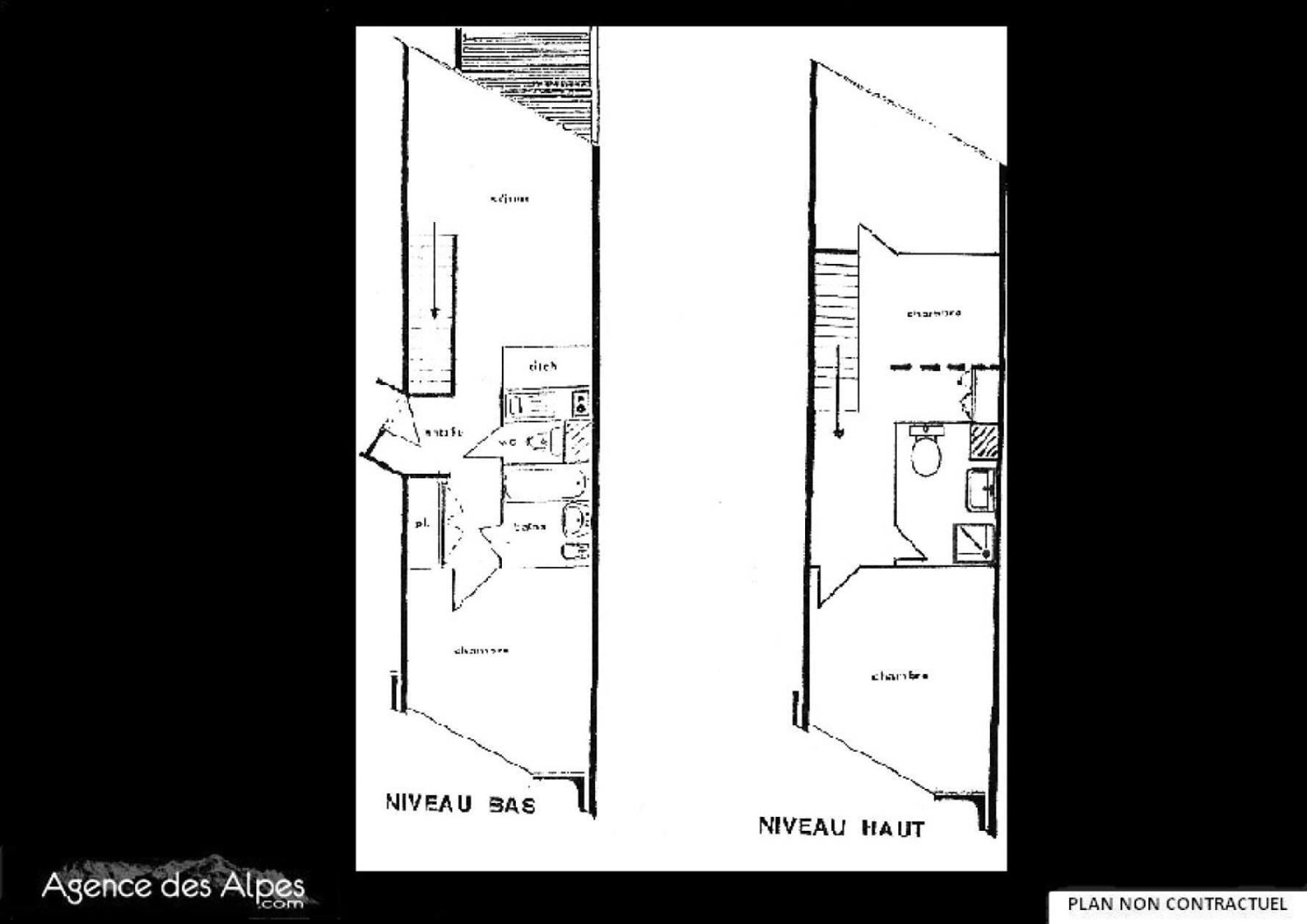 Residence Grande Masse - Duplex Mezzanine 8 Personnes Aux Menuires Mae-4384 Saint-Martin-de-Belleville Dış mekan fotoğraf